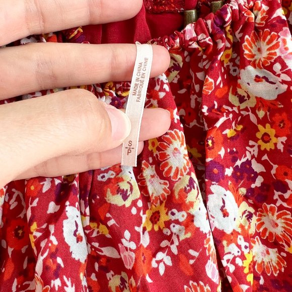 Urban Outfitters Floral Print Festival Top - Picture 7 of 9